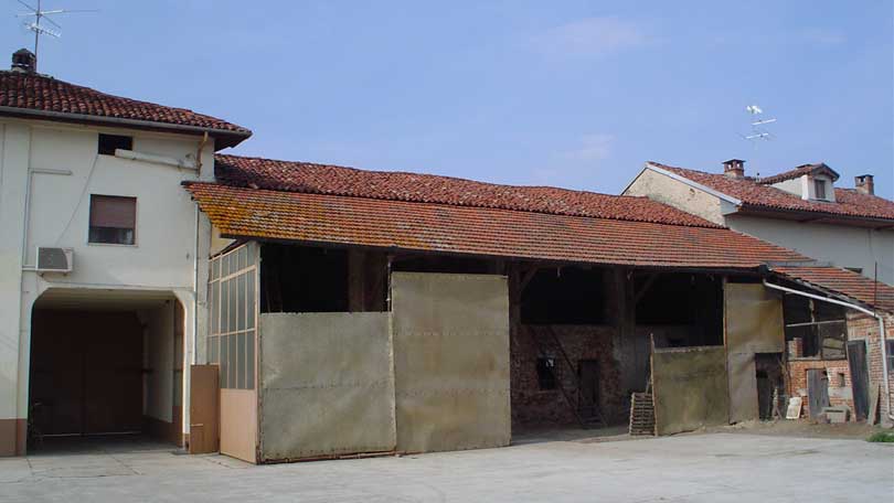 Ristrutturazione stalla - prima