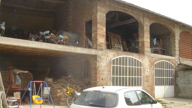 Recupero strutturale fabbricato - prima